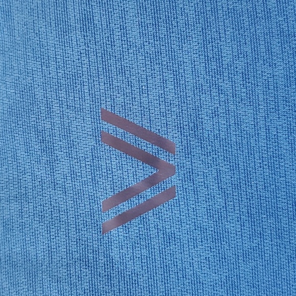 PEAK VELOCITY BLUE SMALL LONG SLEEVE TOP - Picture 2 of 7